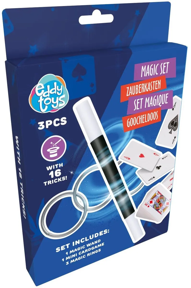 Eddy Toys Goocheldoosje 3-delig