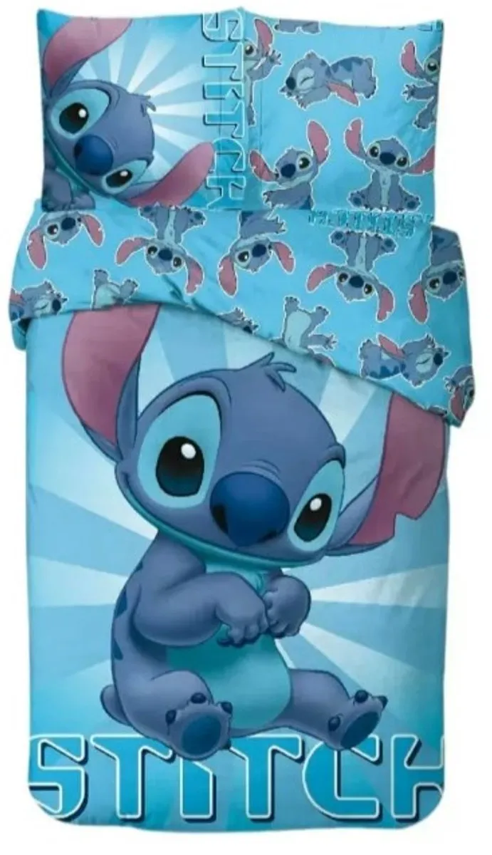 Disney Lilo & Stitch Dekbedovertrek Blauw