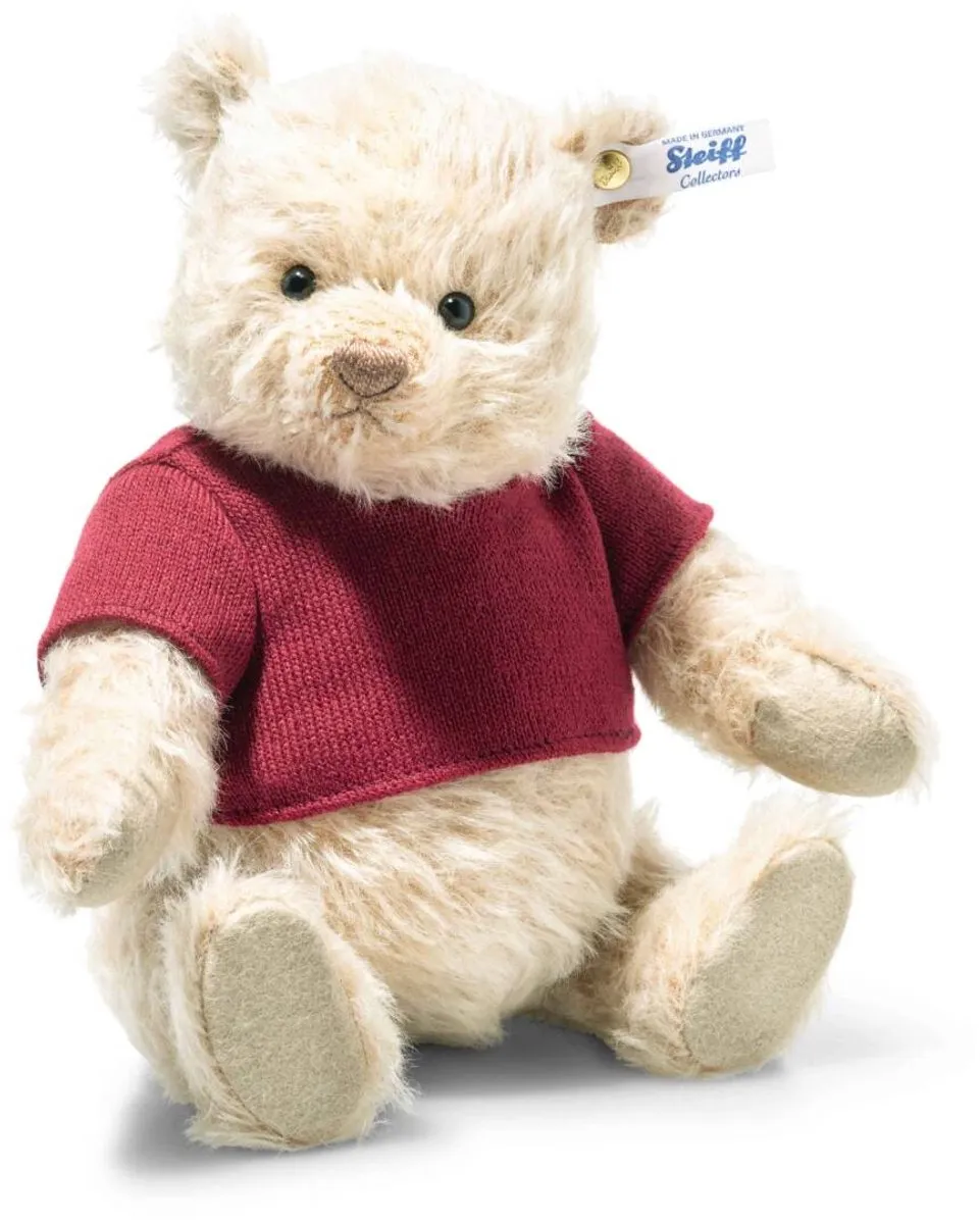 Steiff Winnie de Poeh Christopher Robin Pluche 26cm