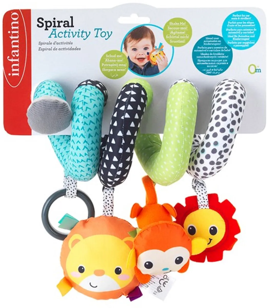Infantino Spiral Activity Toy - Multicolor