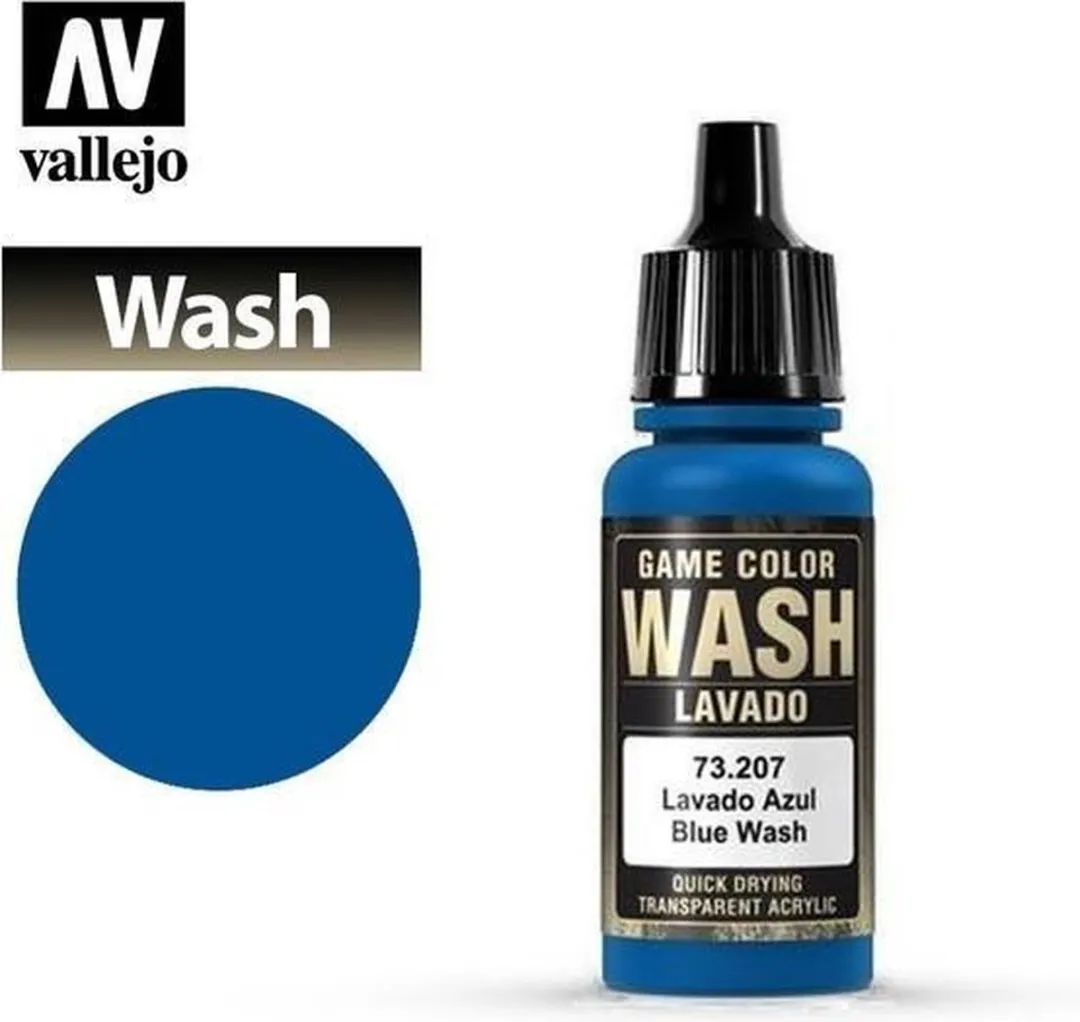 Vallejo Game Color Wash Blauw 18ml