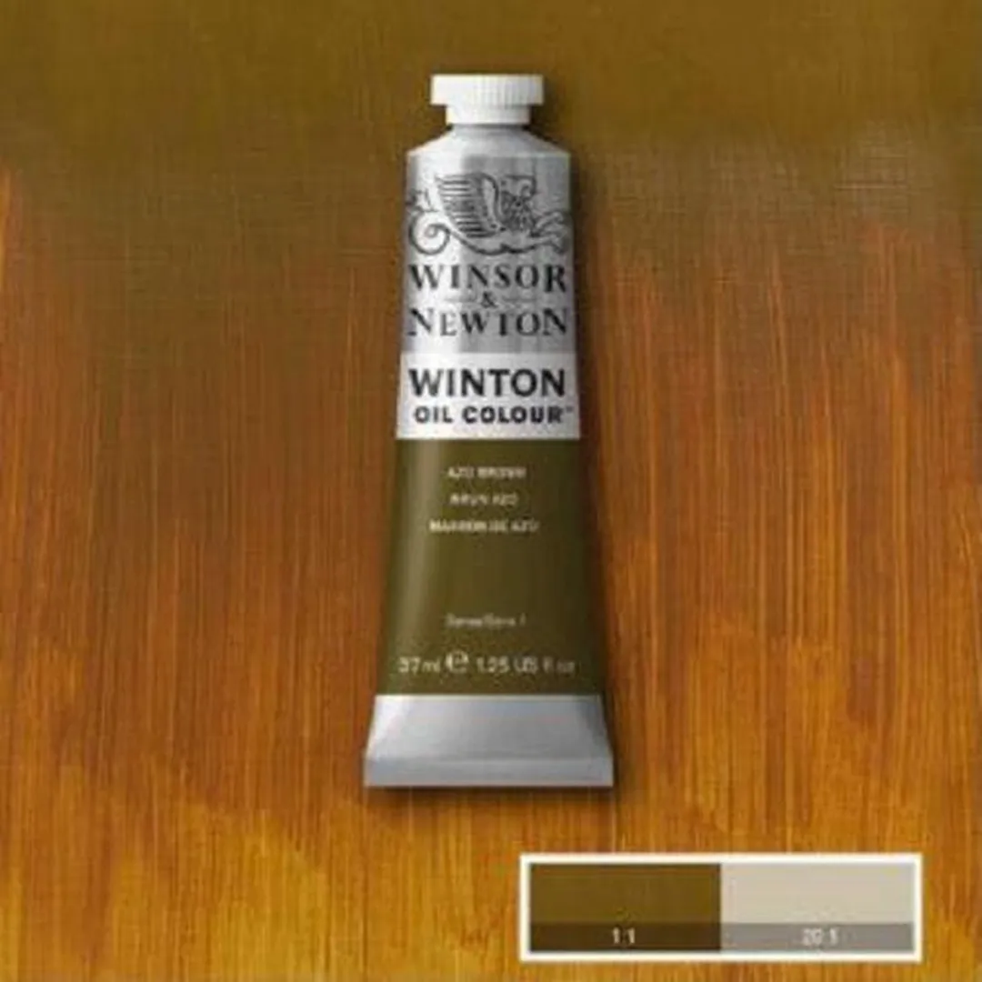 Winsor & Newton Winton Olieverf Azo Bruin 200ml