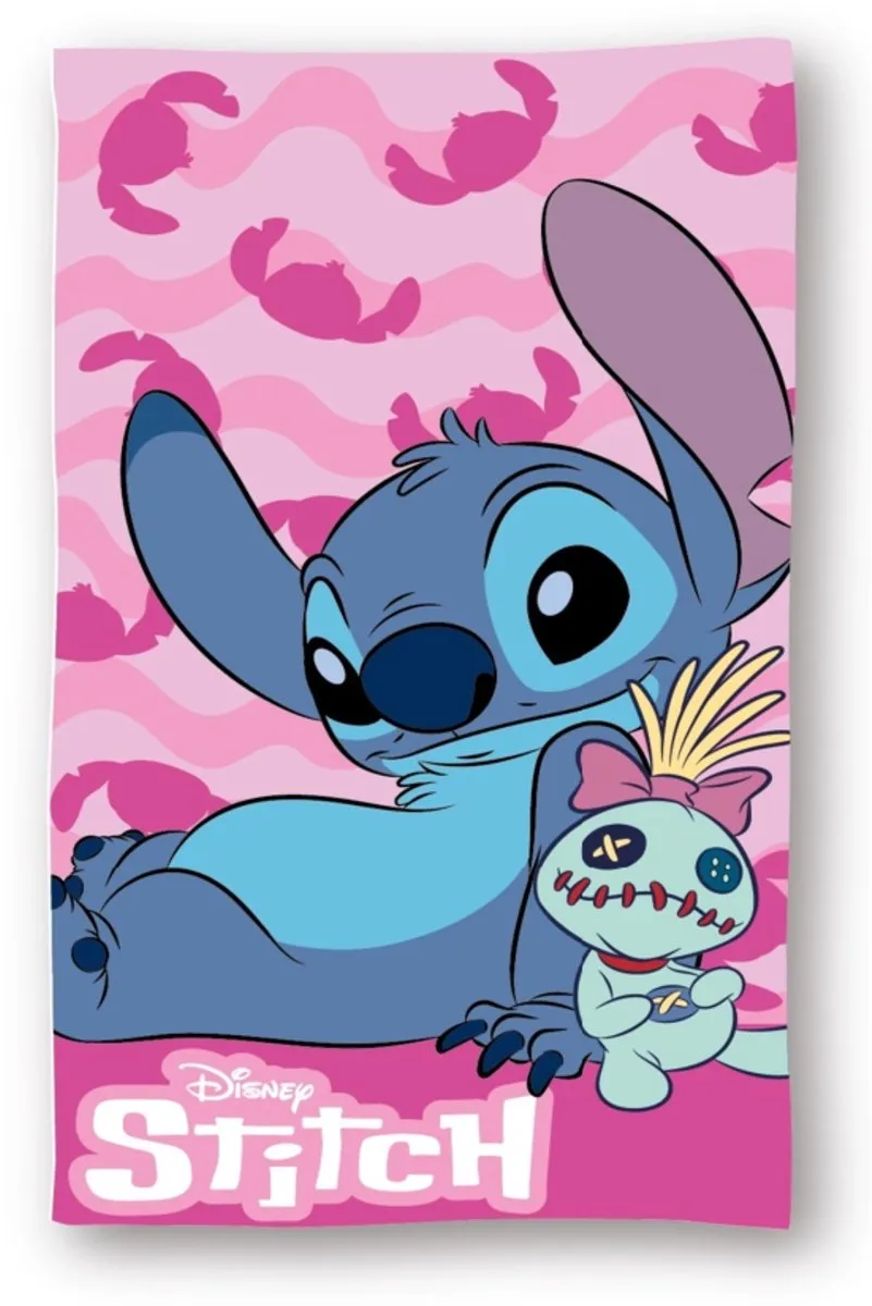 Disney Lilo & Stitch Strandlaken - Stitch Smile - afbeelding 6 van 6