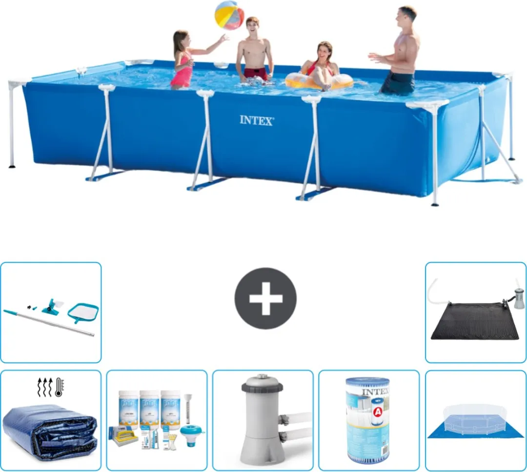 Intex Frame Zwembad 450x220x84cm Blauw - 7127L - MPN 28273NP