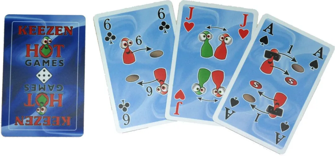 HOT Games Keezen Kaartspel 791209 - 6 Spelers