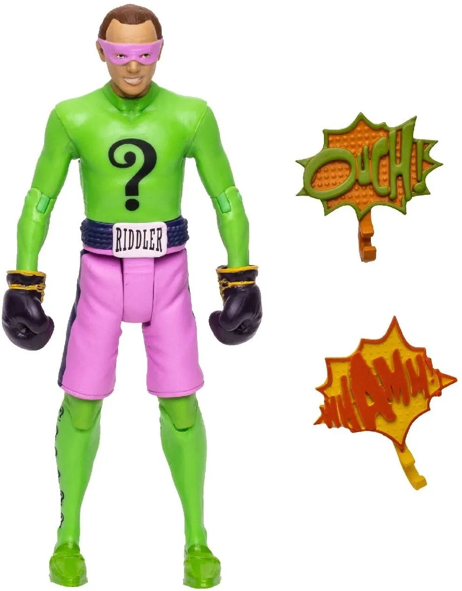 McFarlane Toys DC Comics Batman 1966 The Riddler Boxing Gloves 6 inch