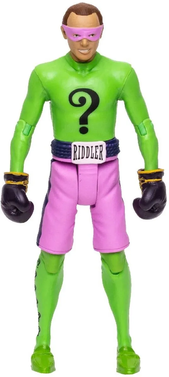 McFarlane Toys DC Comics Batman 1966 The Riddler Boxing Gloves 6 inch