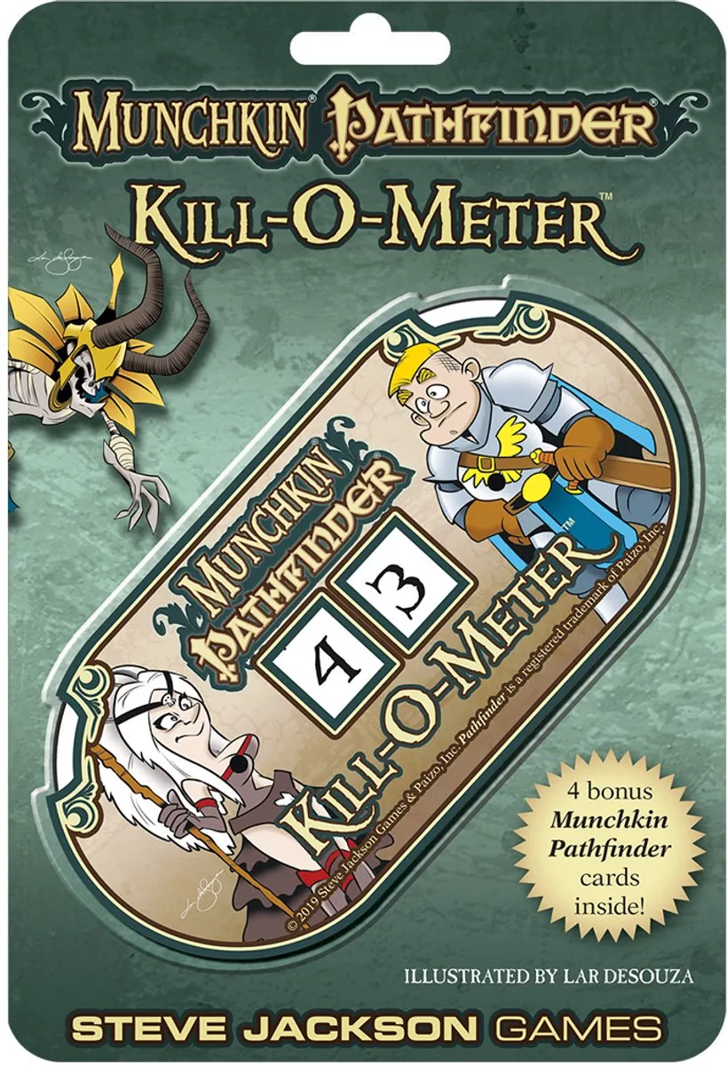 Steve Jackson Games Munchkin Pathfinder Kill-o-Meter 5531SJG