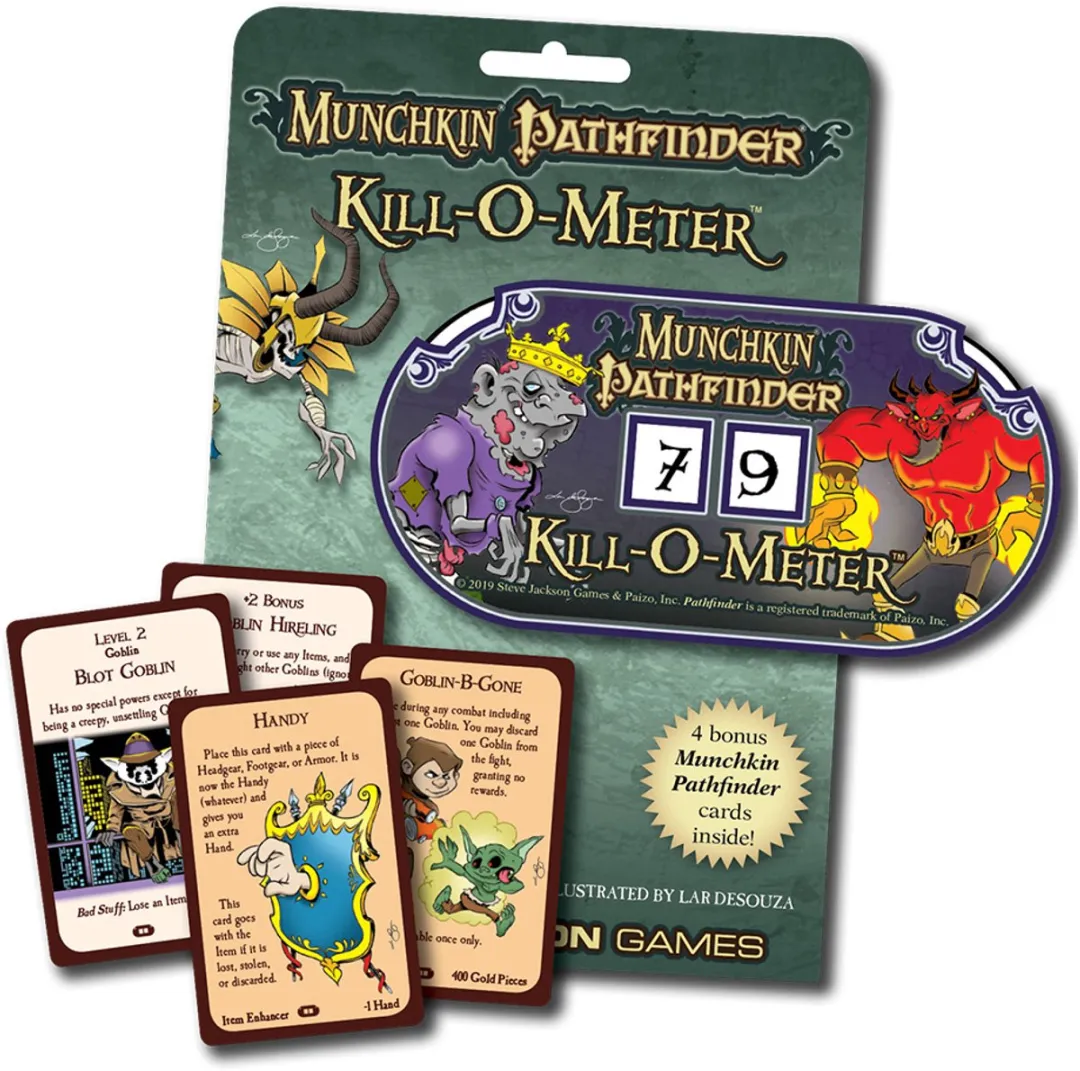 Steve Jackson Games Munchkin Pathfinder Kill-o-Meter 5531SJG - 3-6 Spelers