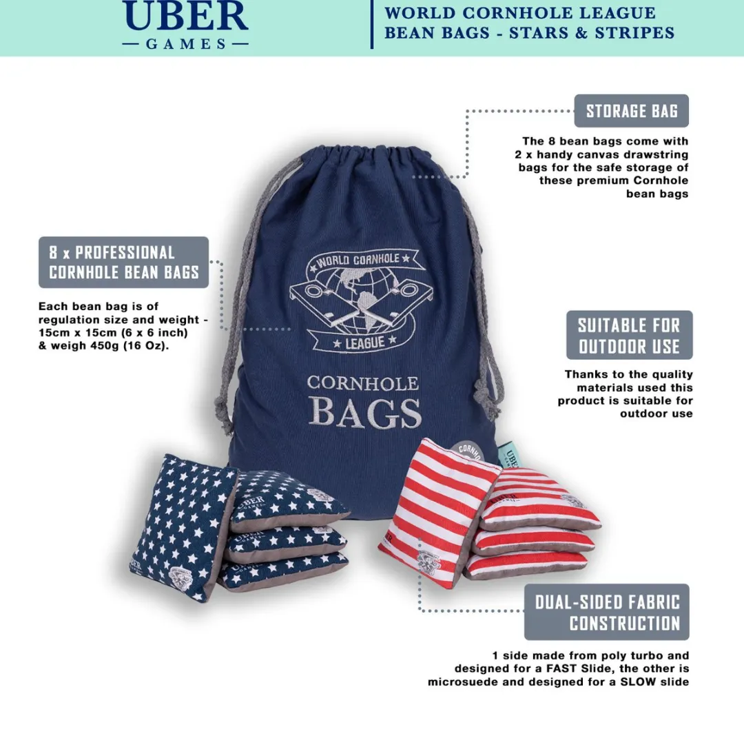Ubergames World Cornhole League Bean Bags