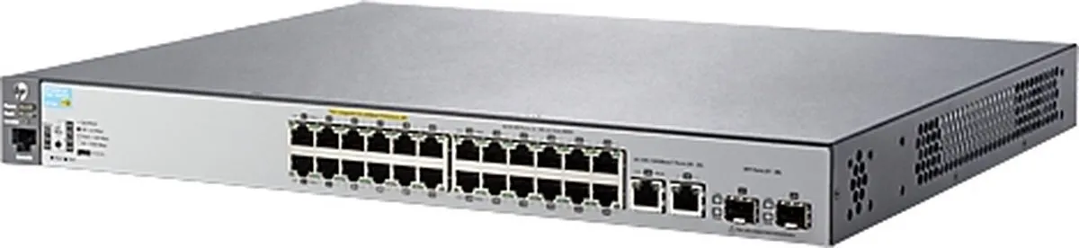 HP Aruba 2530-24-PoE+ Switch - 24 PoE-poorten - Grijs