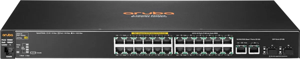 HP Aruba 2530-24-PoE+ Switch
