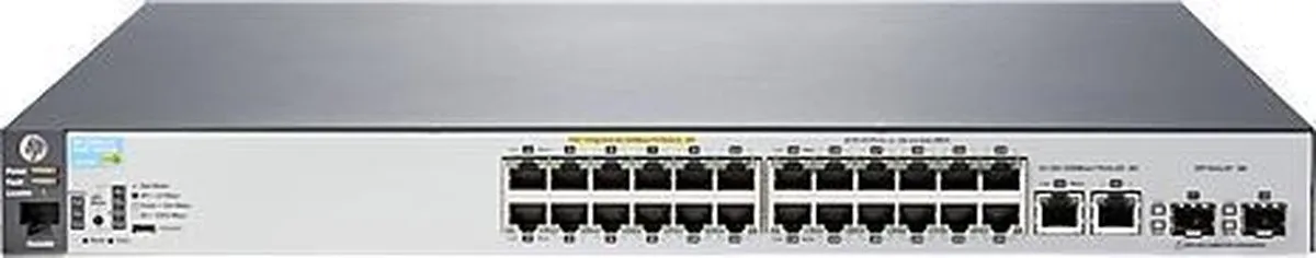 HP Aruba 2530-24-PoE+ Switch - 24 PoE-poorten - Grijs - afbeelding 6 van 6
