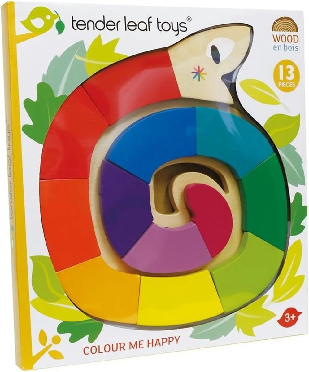 Tender Toys Legpuzzel Kleur me gelukkig 1000 Stuks - Multicolor