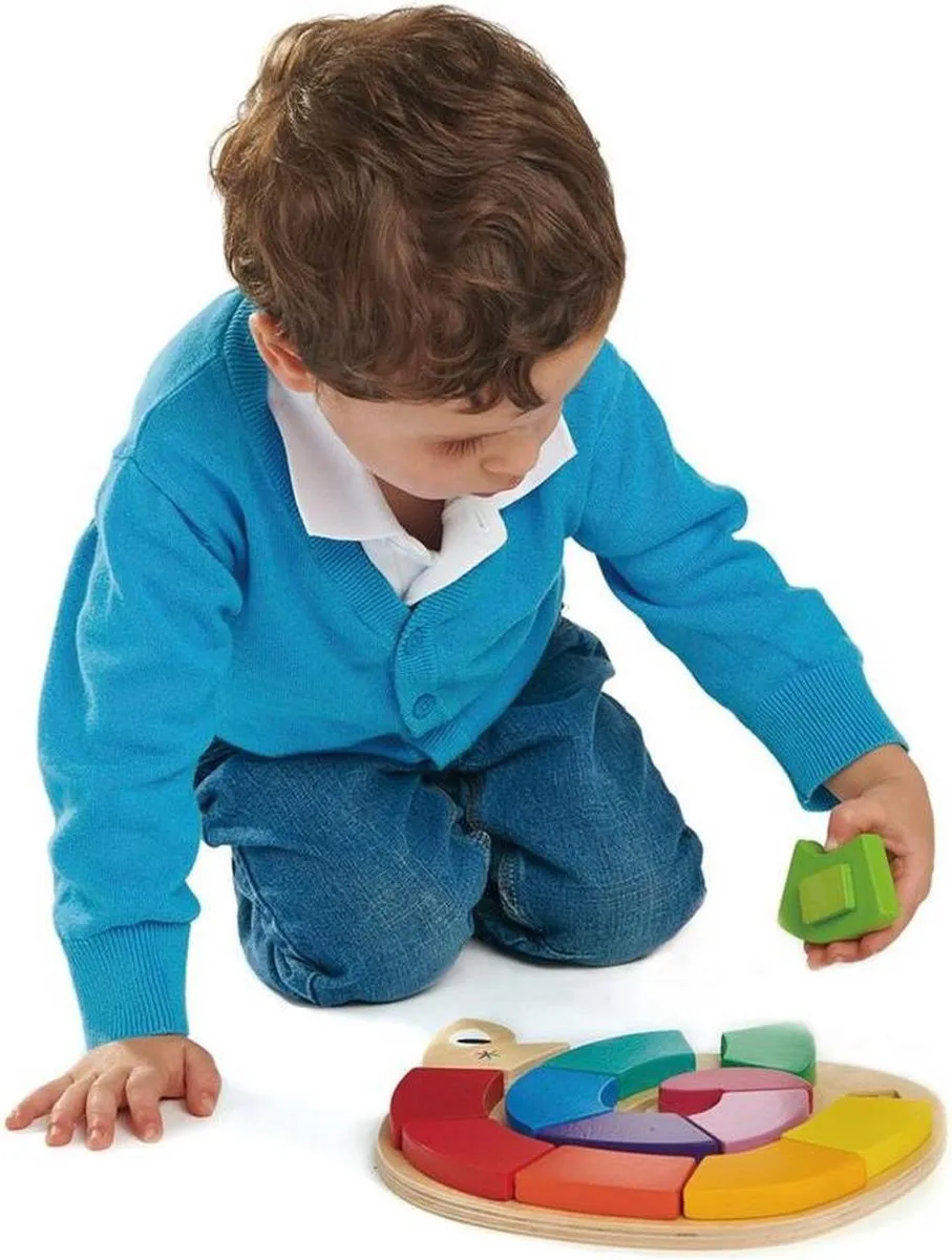 Tender Toys Legpuzzel Kleur me gelukkig 1000 Stuks - Multicolor