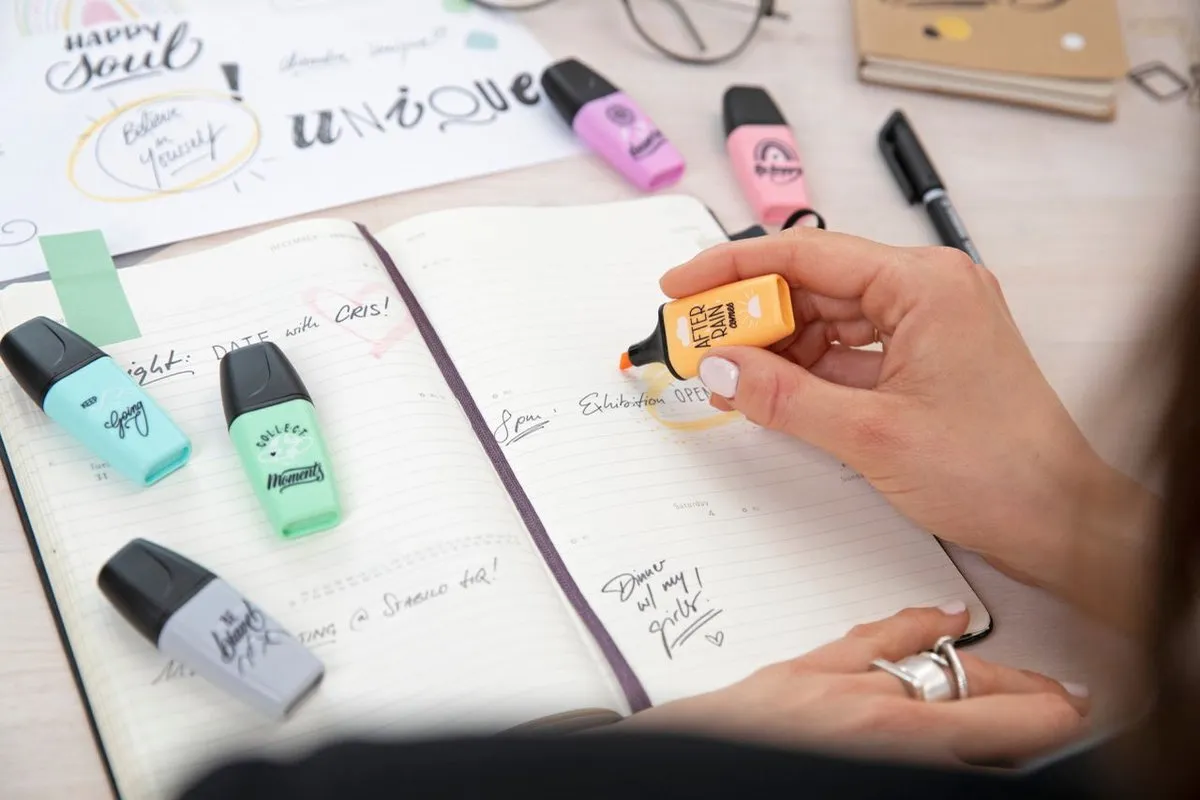 STABILO BOSS MINI - Markeerstift - Pastellove Edition - Etui 3 Kleuren