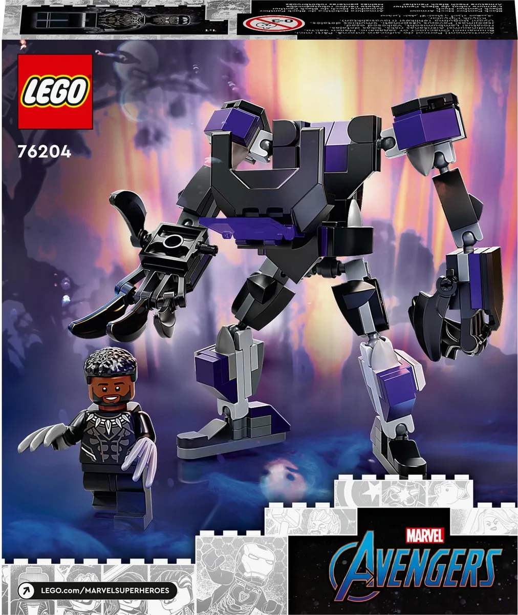 LEGO Marvel Black Panther Mech 76204 - 124 Stukken - afbeelding 6 van 6