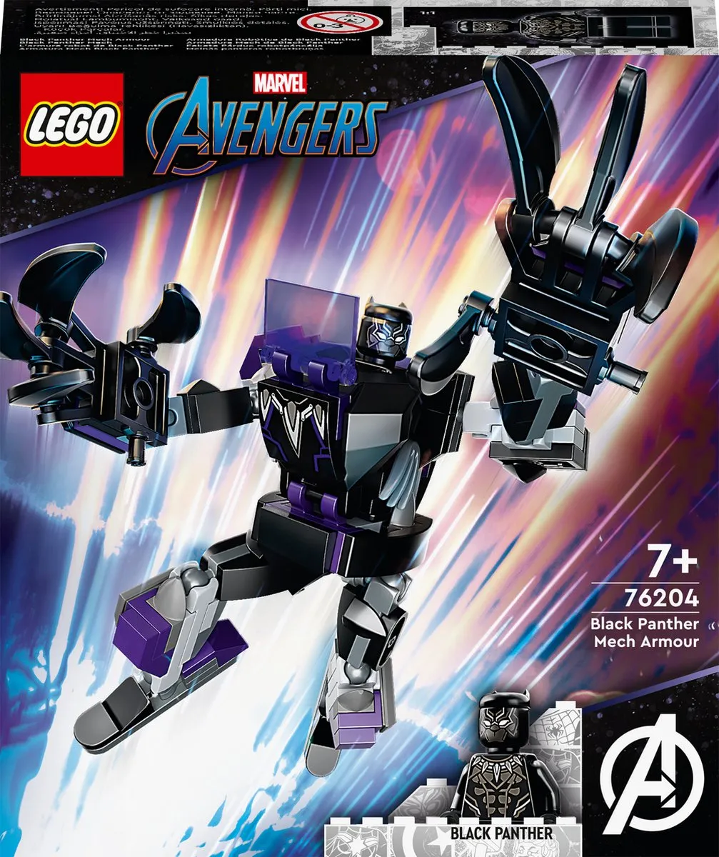 LEGO Marvel Black Panther Mech 76204 - 124 Stukken
