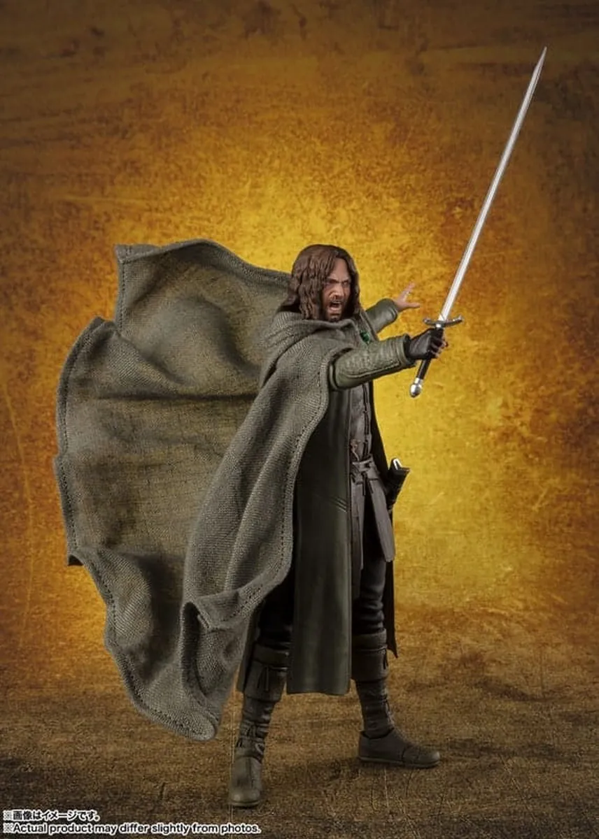 Bandai Tamashii Nations S.H. Figuarts Aragorn BTN67564 - Action Figure 16cm - Multi