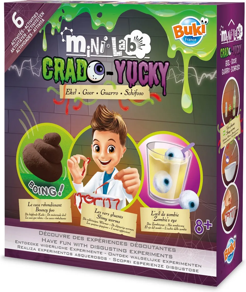 Buki France Mini Lab Yucky Experimenten 3017