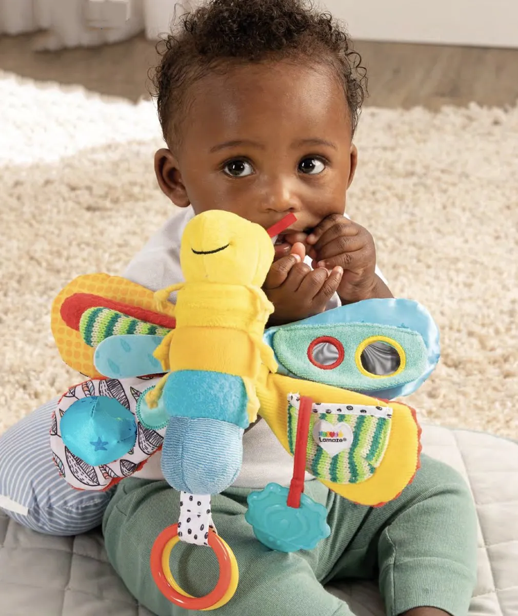 Lamaze Freddie De Vuurvlieg Knuffel - Grijp- en bijtspeelgoed - Multikleur - afbeelding 6 van 6