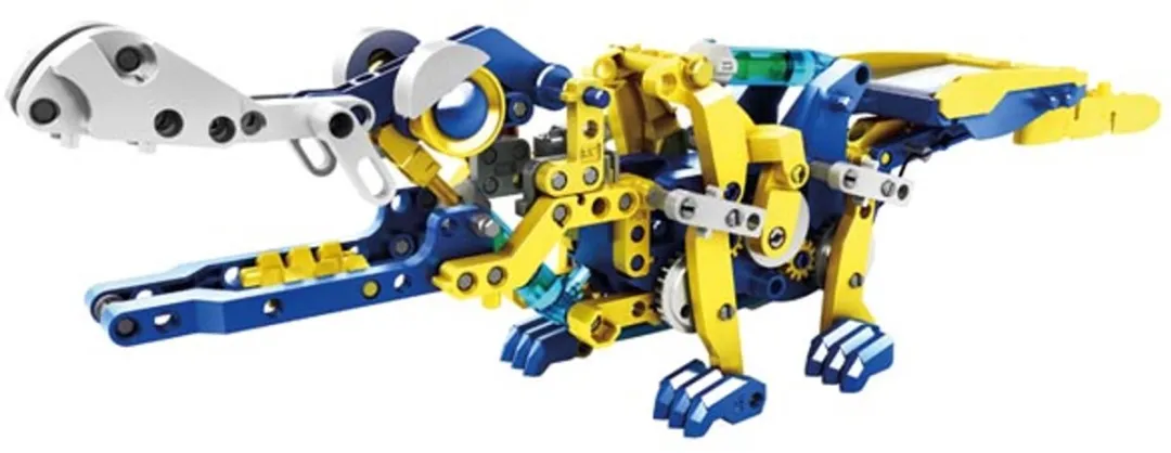 Velleman KSR17 Educatieve Robot Bouwkit 12-in-1 - Geel/Blauw