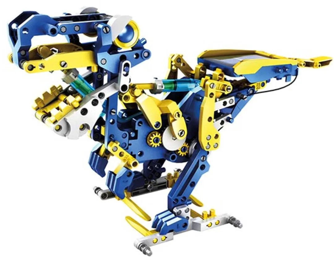 Velleman KSR17 Educatieve Robot Bouwkit 12-in-1 - Geel/Blauw