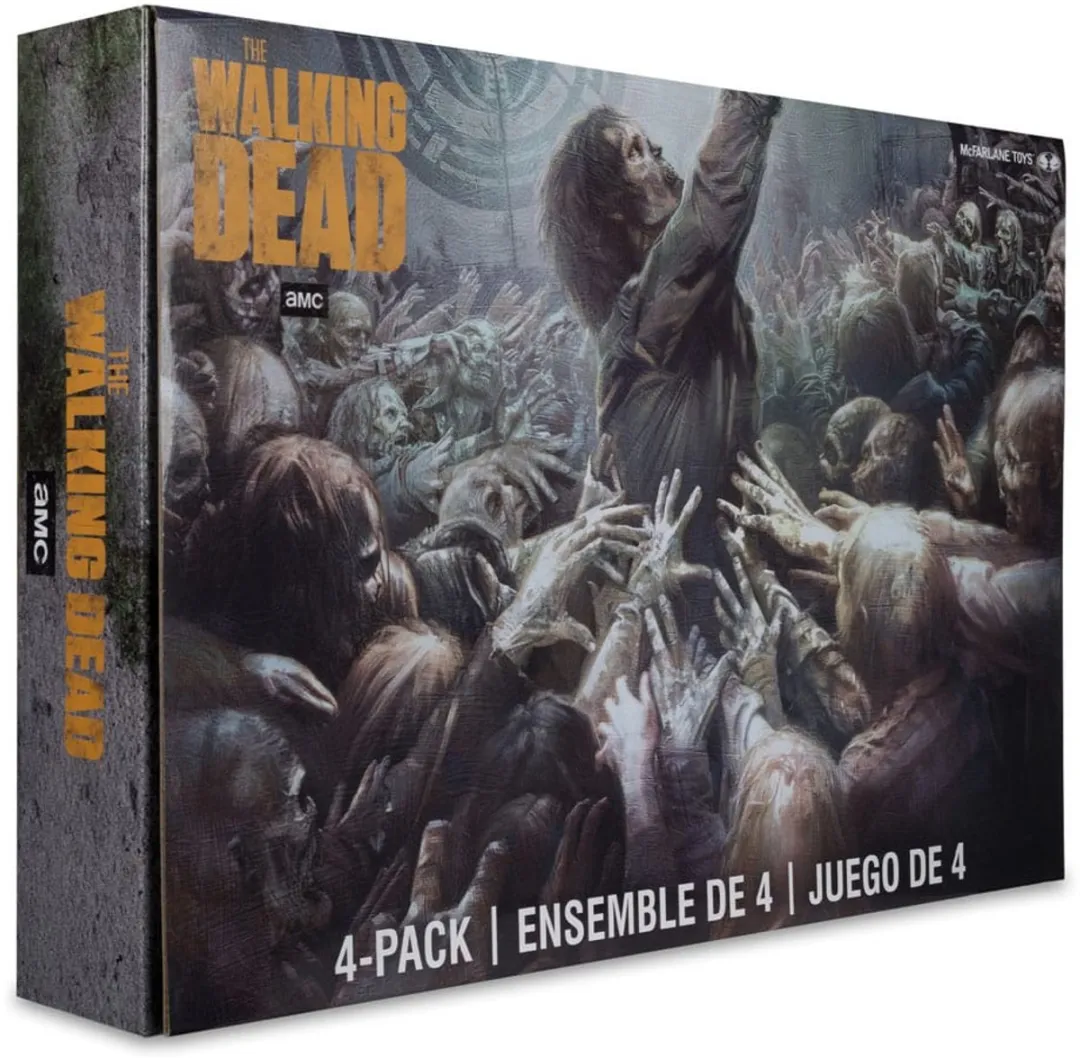 McFarlane Toys The Walking Dead 4-Pack Walkers 13cm - MCF14339