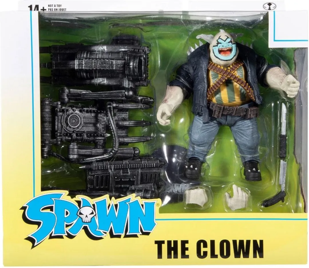 McFarlane Toys Spawn Deluxe Set TM90161 - The Clown - Multicolor