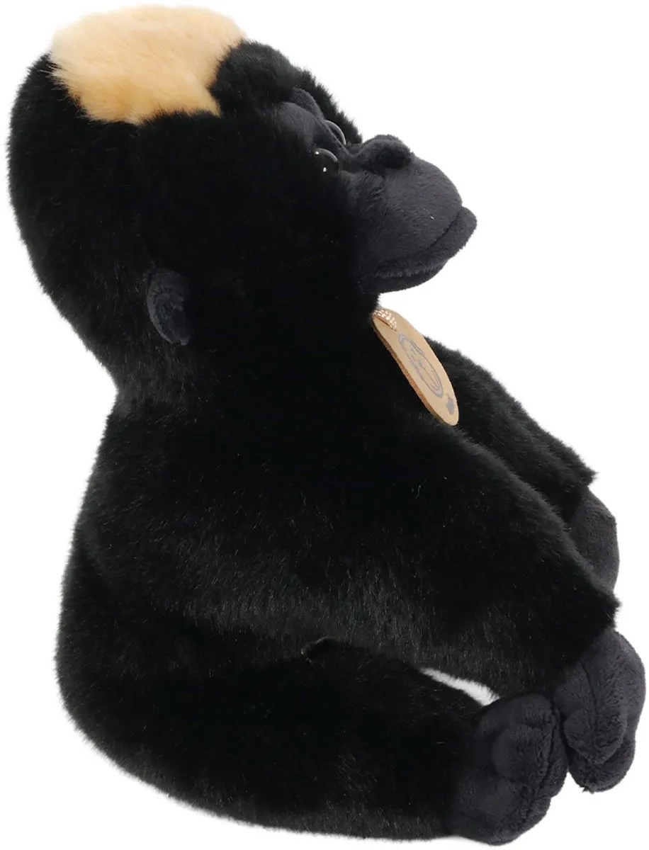 PIA Soft Toys Pluche Gorilla Max 20cm - Zwart