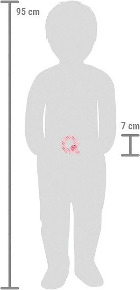 Small Foot Houten Dieren Kinderletter Q - Multicolor