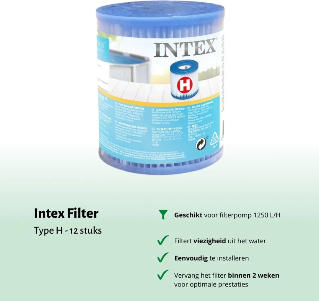 Intex Easy Set Rond Zwembad 305x61cm - Blauw