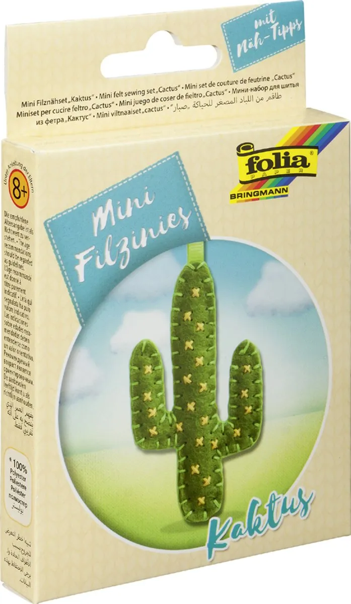 RAYHER Viltjes 6-delig Cactus - afbeelding 6 van 6
