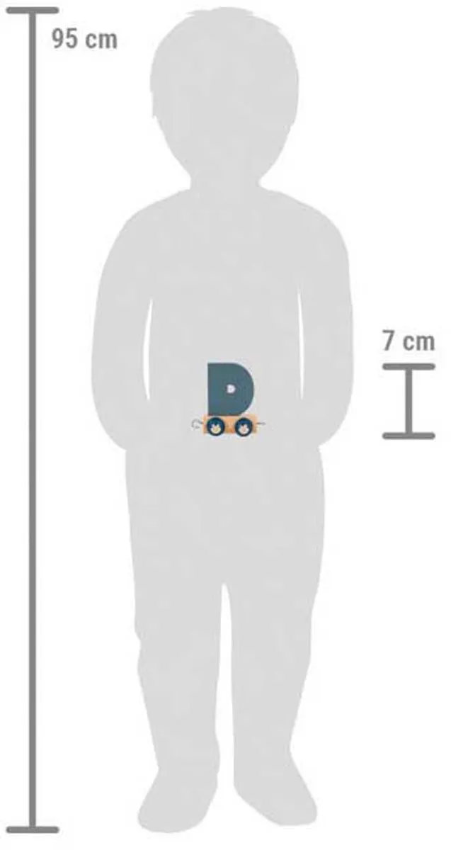 Small Foot Houten Lettertrein Polar D