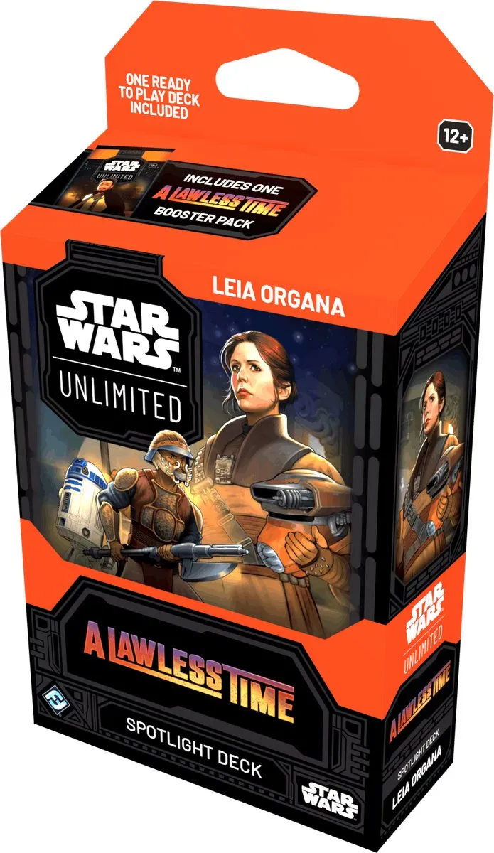 Fantasy Flight Games Star Wars Unlimited Leia Organa Spotlight Deck