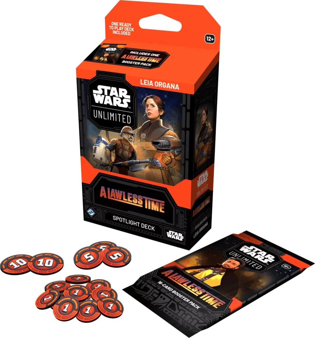 Fantasy Flight Games Star Wars Unlimited Leia Organa Spotlight Deck - 0841333133672