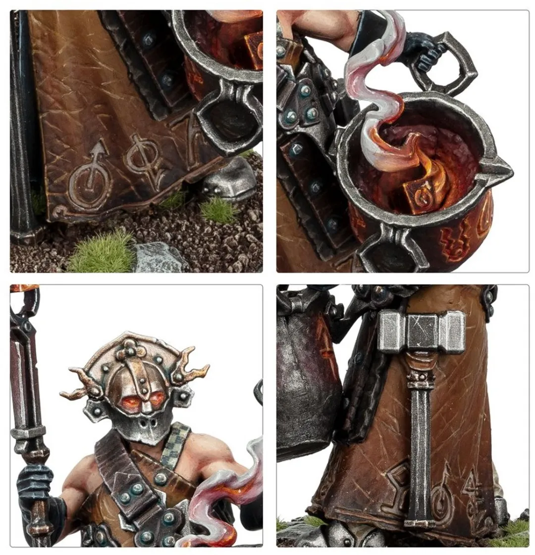 Games Workshop Spearhead Cities of Sigmar Fusil-Platoon 261 Onderdelen