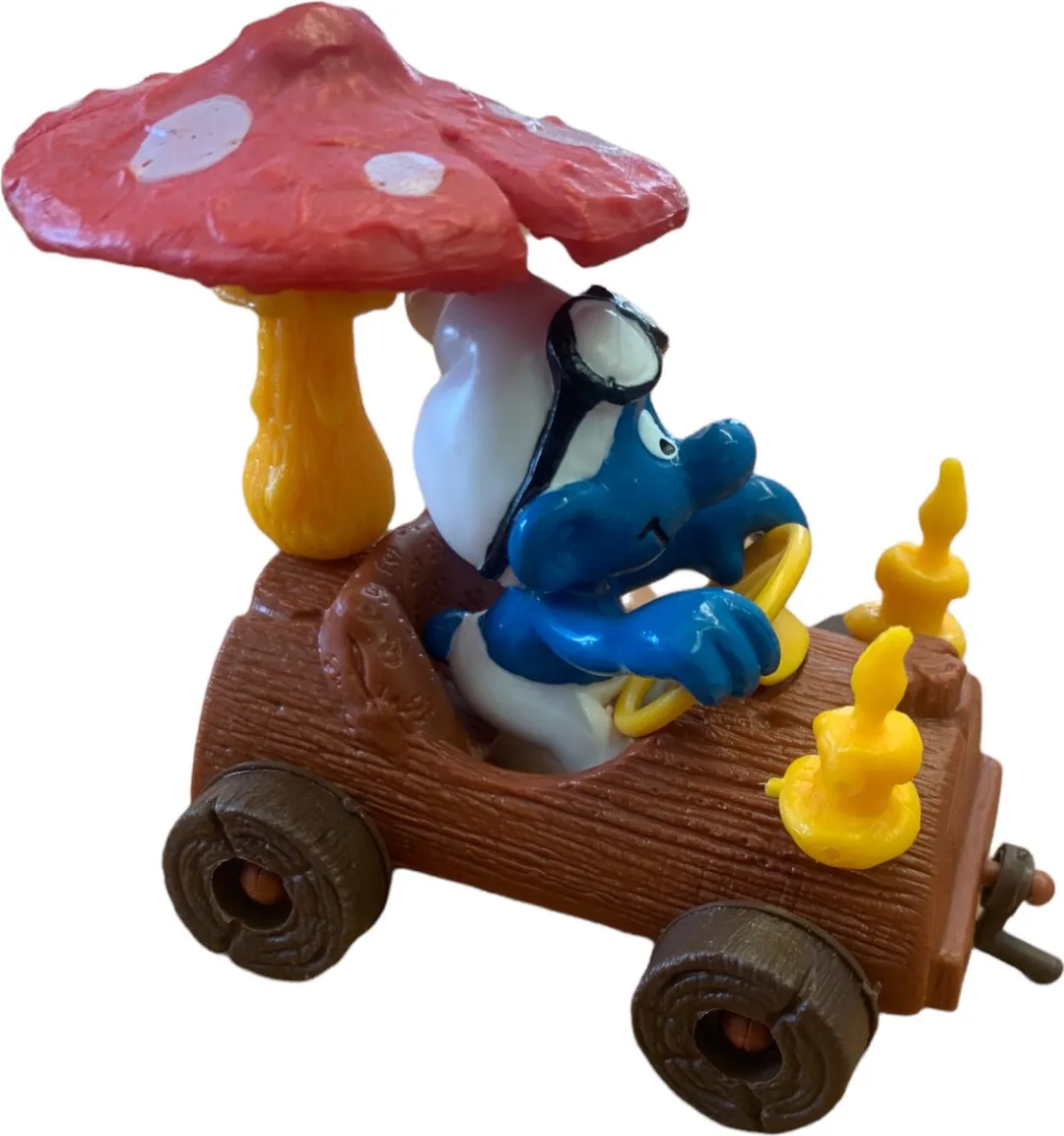 Schleich Smurf Oldtimer Paddestoelauto 40232