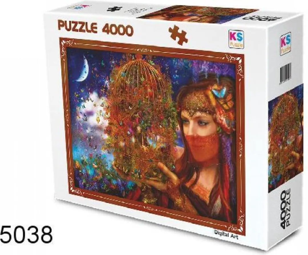 KS Games Legpuzzel Her Butterfly Fairytale 4000 Stuks