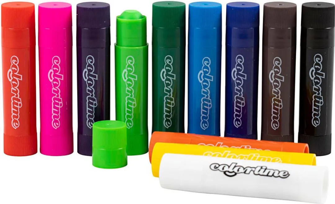 Colortime Krijt Multicolor 12 Stuks