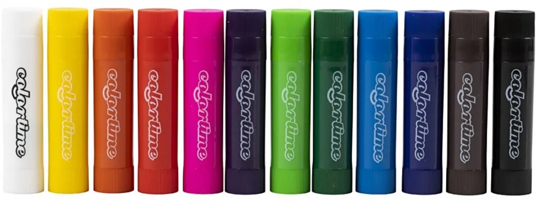 Colortime Krijt Multicolor 12 Stuks
