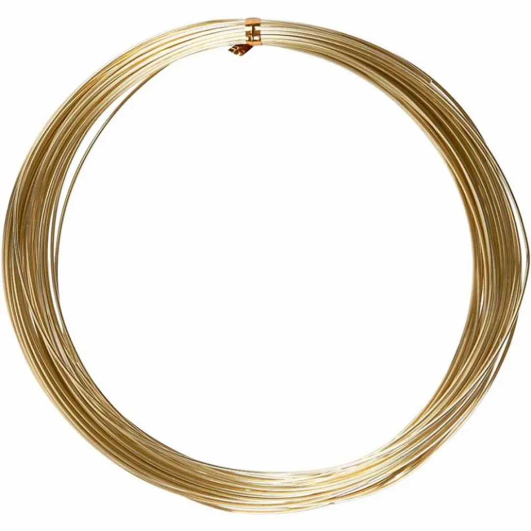 Creativ Company Alu Draad 1mm Goud 16m