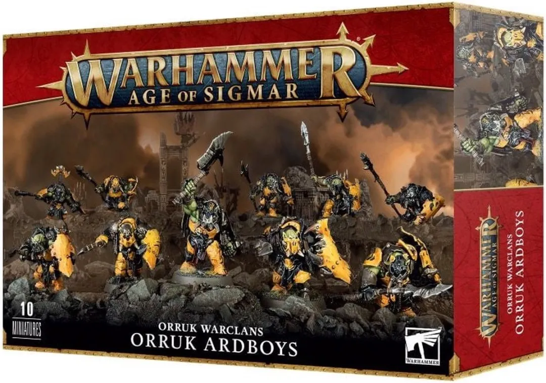 Games Workshop Warhammer Age of Sigmar Orruk Ardboyz 89-61