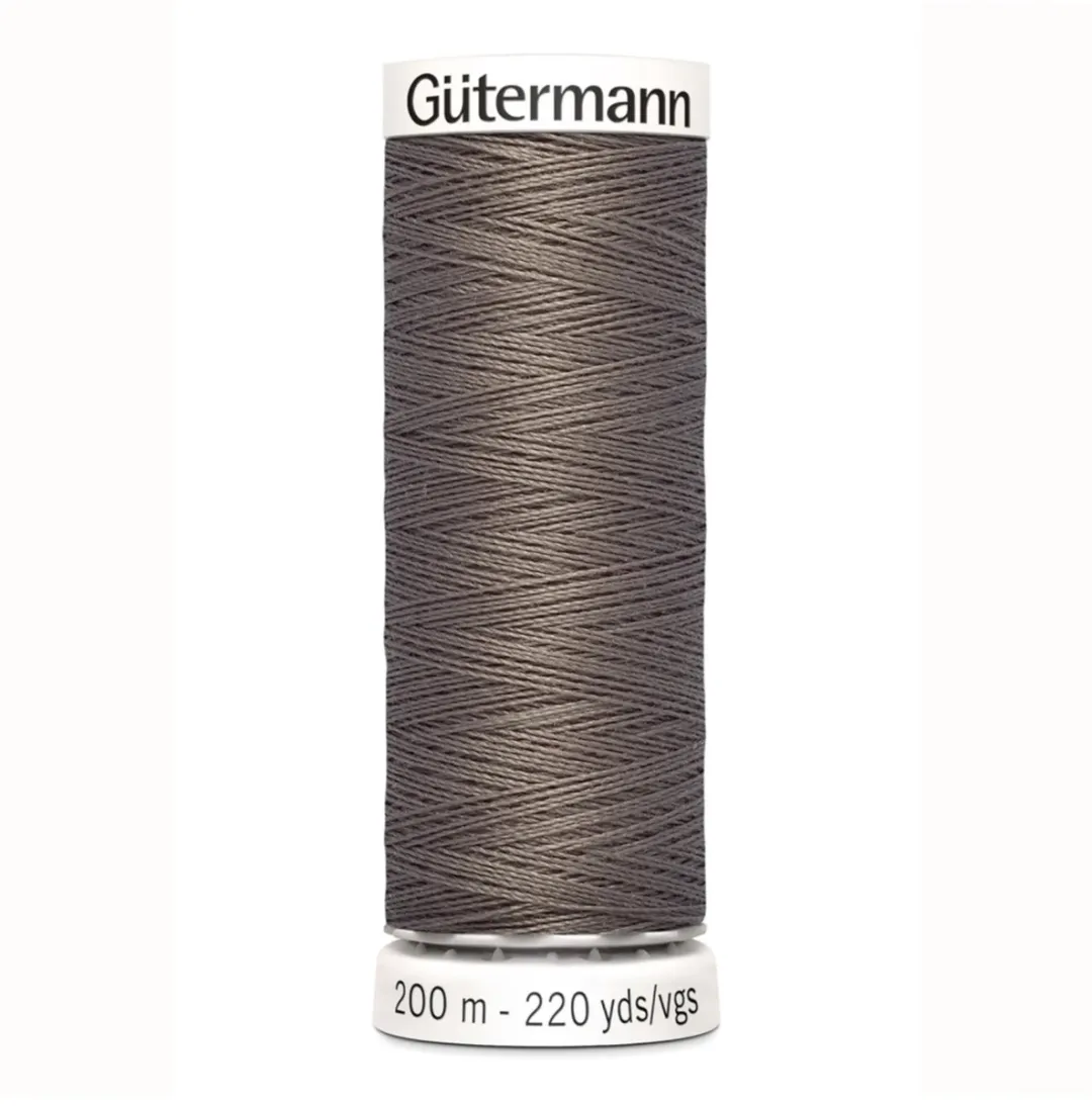 Gutermann Polyester Naaigaren 200m - Bruin