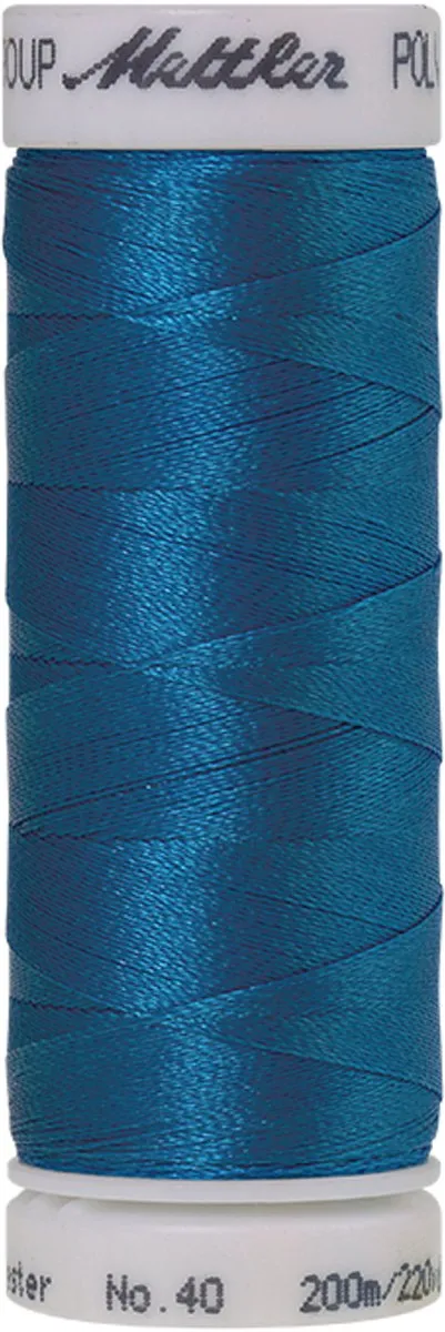 Amann Mettler Polysheen Borduurgaren Blauw 200m
