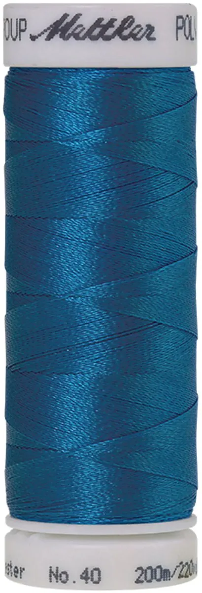 Amann Mettler Polysheen Borduurgaren Blauw 200m