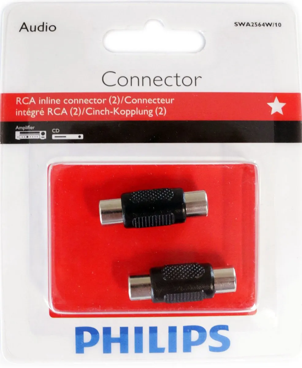 SWA2564W/10ADAPT 2RCA VERL  PHILIPS