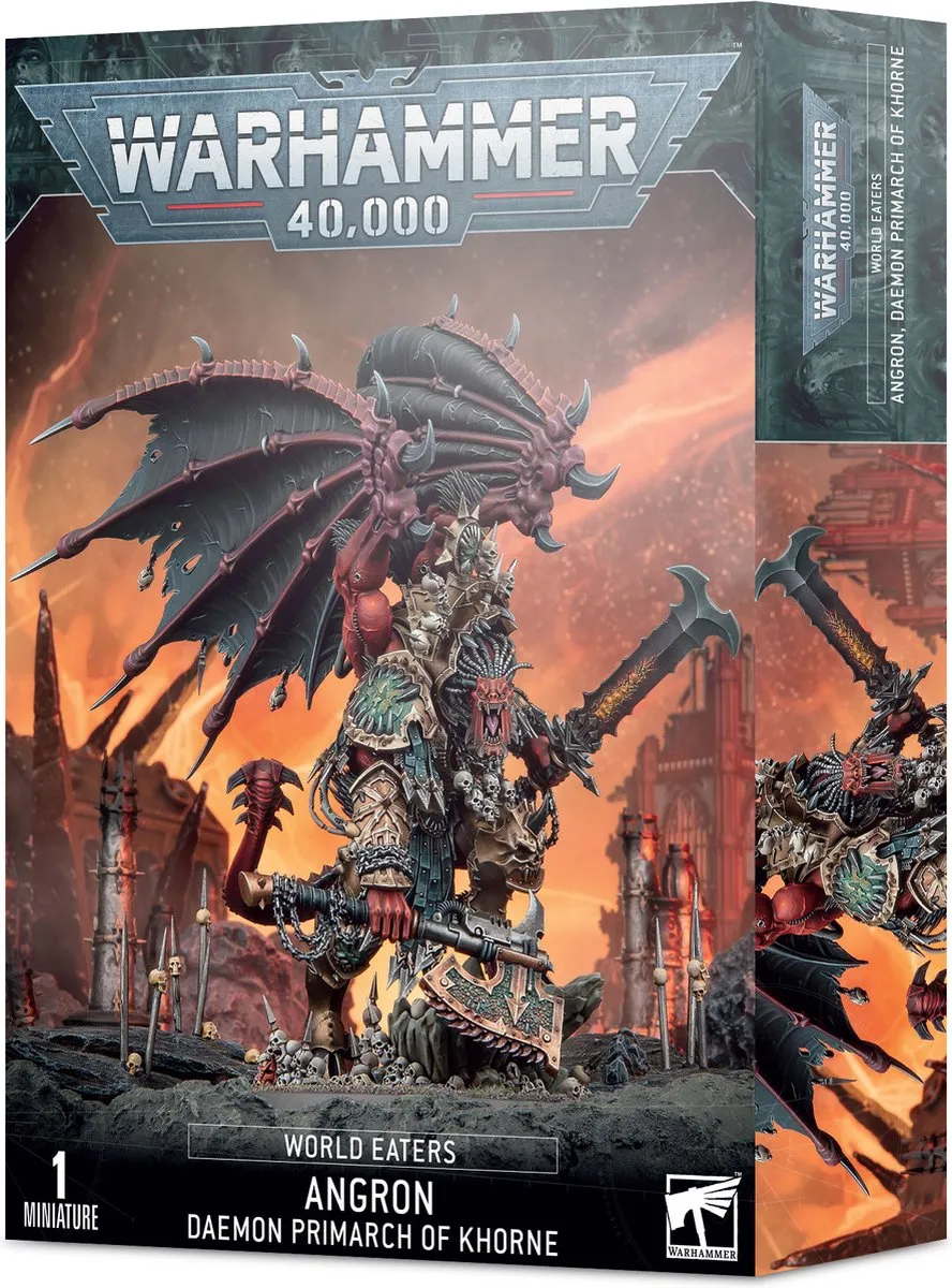 Games Workshop World Eaters Angron Daemon Primarch Khorne