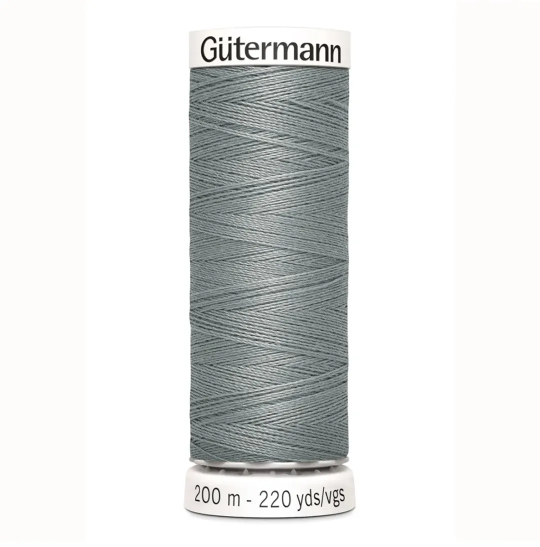 Gutermann Polyester Naaigaren 200m - Grijs