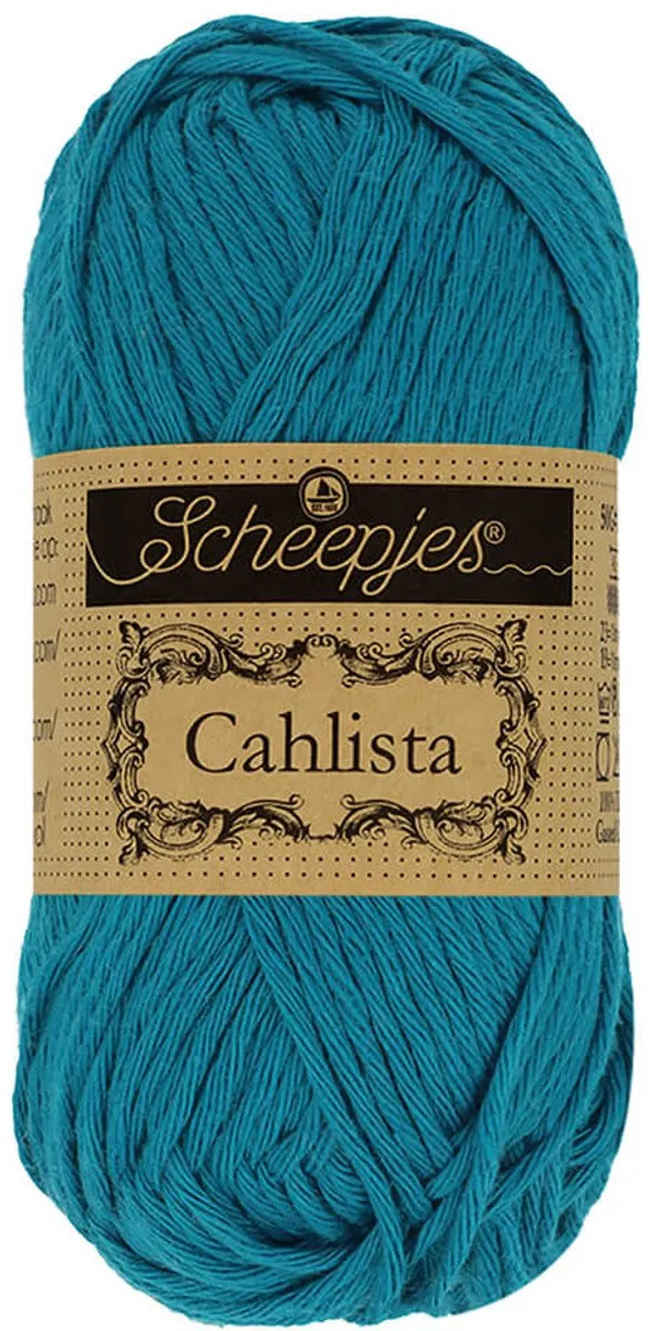 Scheepjes Cahlista Petrol Blue